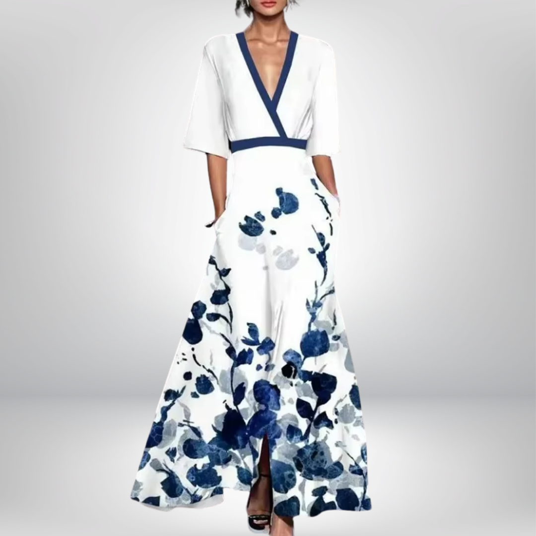 Henrietta™ | Elegantes Kleid mit Blumenmuster