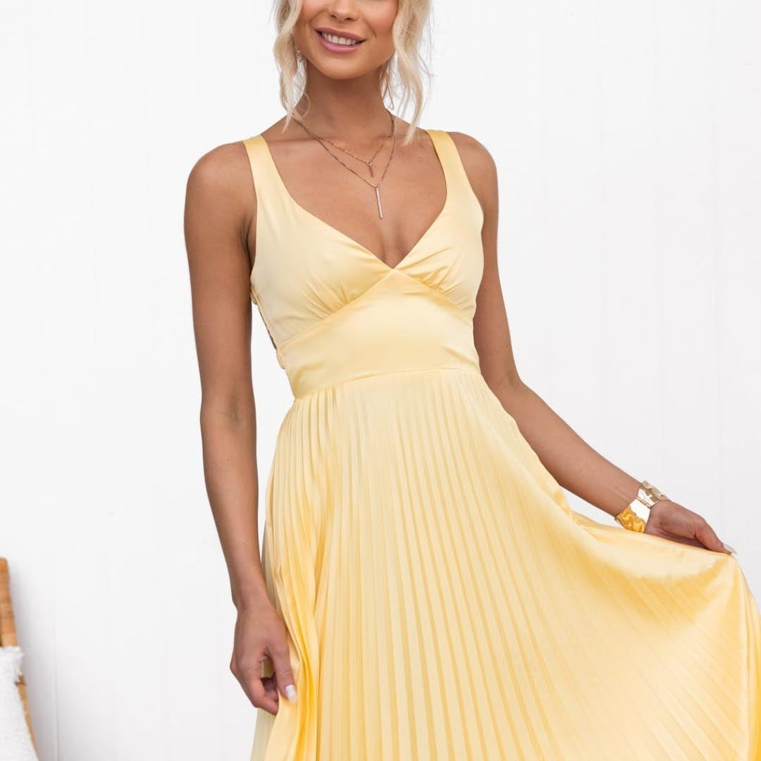 Calisa™ | Faltendes Sommerkleid